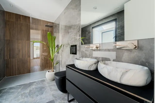 Chalet Pareado de Diseño Vanguardista con Piscina y Máxima Eficiencia Energética en El Bosque — 37
