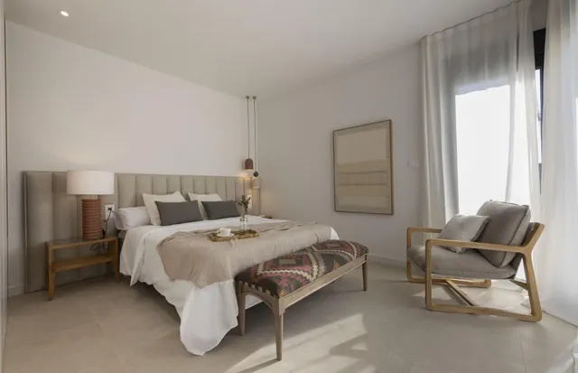 Villas de nueva construcción en Altaona Golf Resort, Murcia, con piscina privada y vistas a la montaña — 29