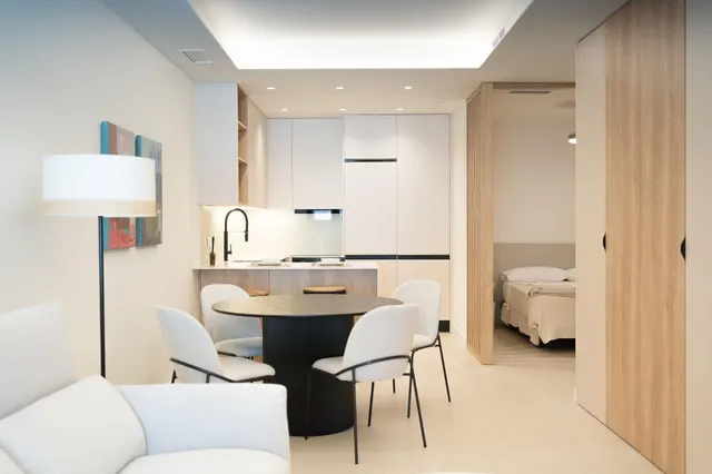 Apartamento de 1 dormitorio en planta baja a 300m del mar en Santiago de La Ribera — 7