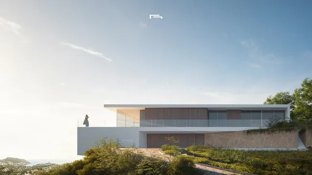 Exclusiva villa con vistas al mar en venta en Moraira - foto 4