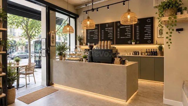 CAFETERÍA-ZUMERÍA EN TRASPASO EN UBICACIÓN PREMIUM EN PLENO  - foto 2