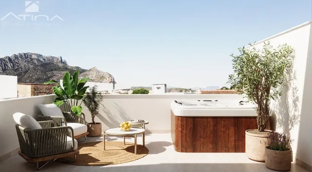 Adosado de obra nueva en Els Poblets con 75 m2 de terrazas,  - foto 4