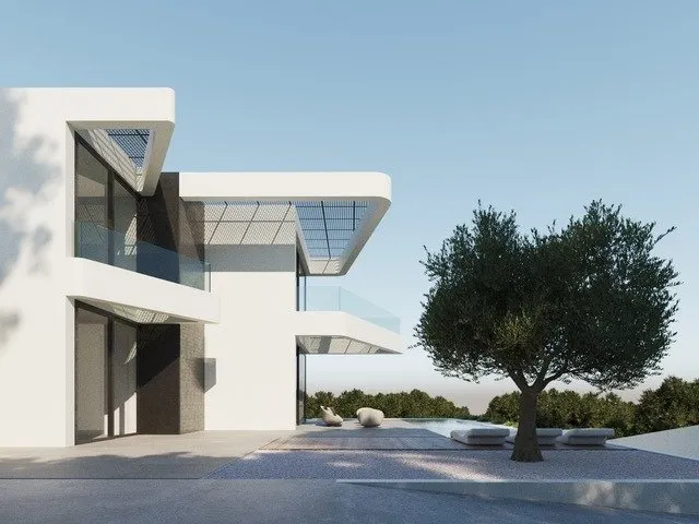 Nuevo proyecto con licencia de una magnifica villa de diseño — 10