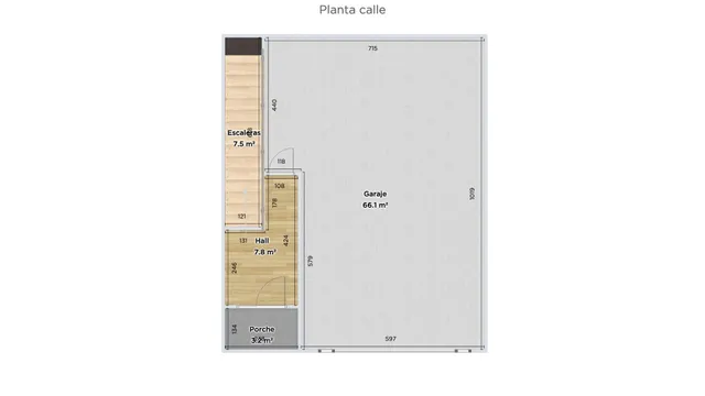 Casa independiente en calle sol en Lanaja — 45
