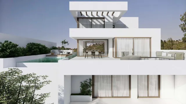 ▷Villa con Vistas al Mar en Finestrat, Costa Blanca — 7