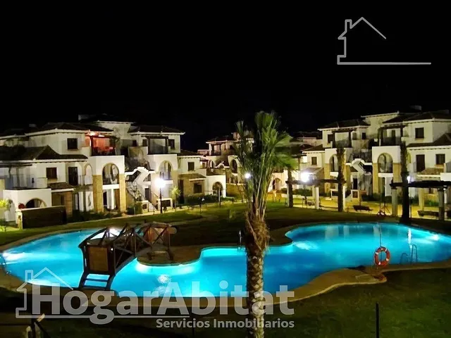 ¡Las Salinas de Vera! Espectacular en residencial con piscina, garaje y terraza de vistas al mar — 7