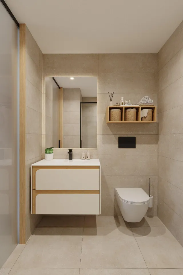 Piso 2 dormitorios, con terraza y piscina en Condomina. — 10