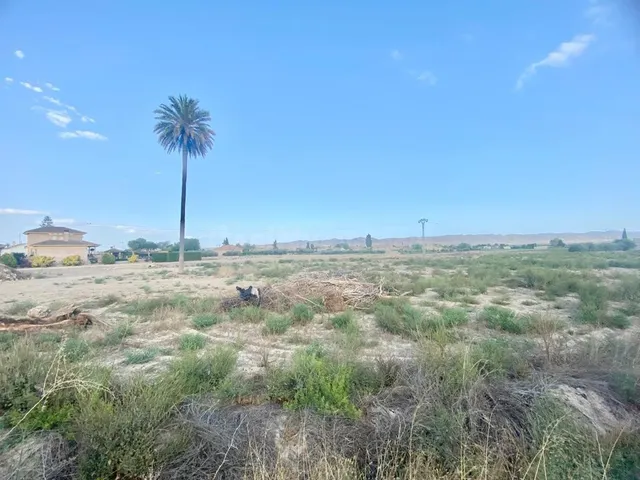 Parcela muy próxima a Lorca ideal para construcción de vivie