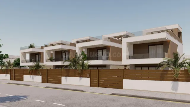 Villas de nueva construcción con piscina privada en Pilar de la Horadada, cerca de la playa — 4