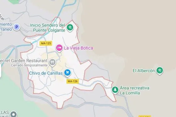 SE VENDE terreno rustico OKUPA en C Canillas De Aceituno 19