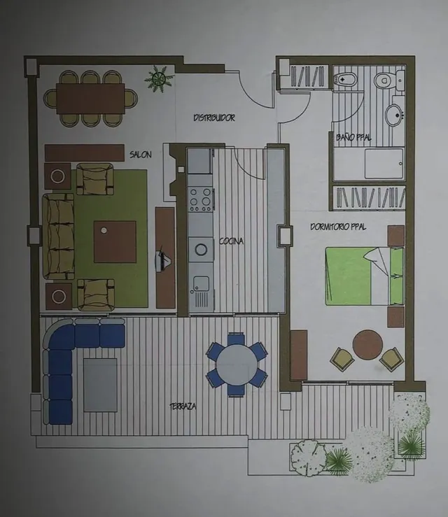 Apartamento 1 habitación 92m² en venta - Costa del Sol — 20