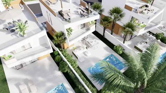 VILLA DE 3 DORMITORIOS DE NUEVA CONSTRUCCIÓN EN PILAR DE LA HORADADA EN EL CAMPO DE GOLF. — 39