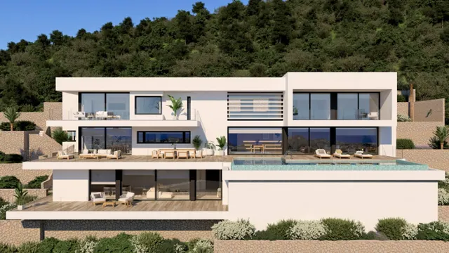 ✓Villa de Lujo en Benitachell con Piscina y Vistas al Mar, Costa Blanca Alicante — 6