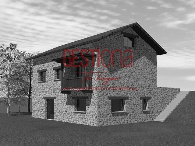 CABAÑA CON ARROYO,  PROYECTO Y CAMBIO DE USO EN LLANOS. PENAGOS — 8