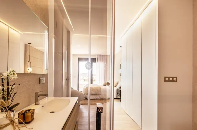 Villas de obra nueva con piscina privada y casa de invitados — 15