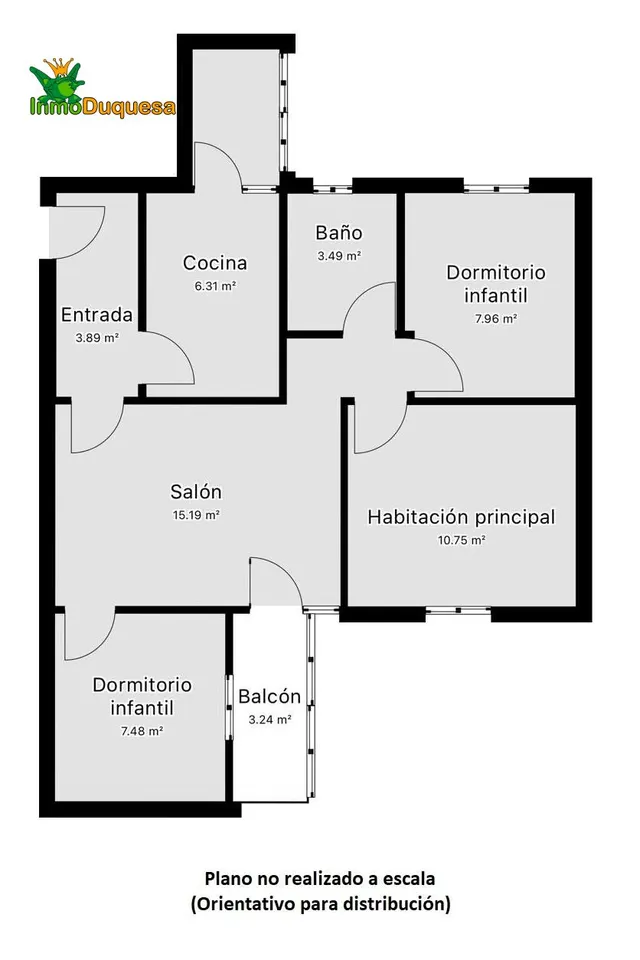 Piso de 3 Dorm. junto al parque Federico Garcia Lorca. — 25