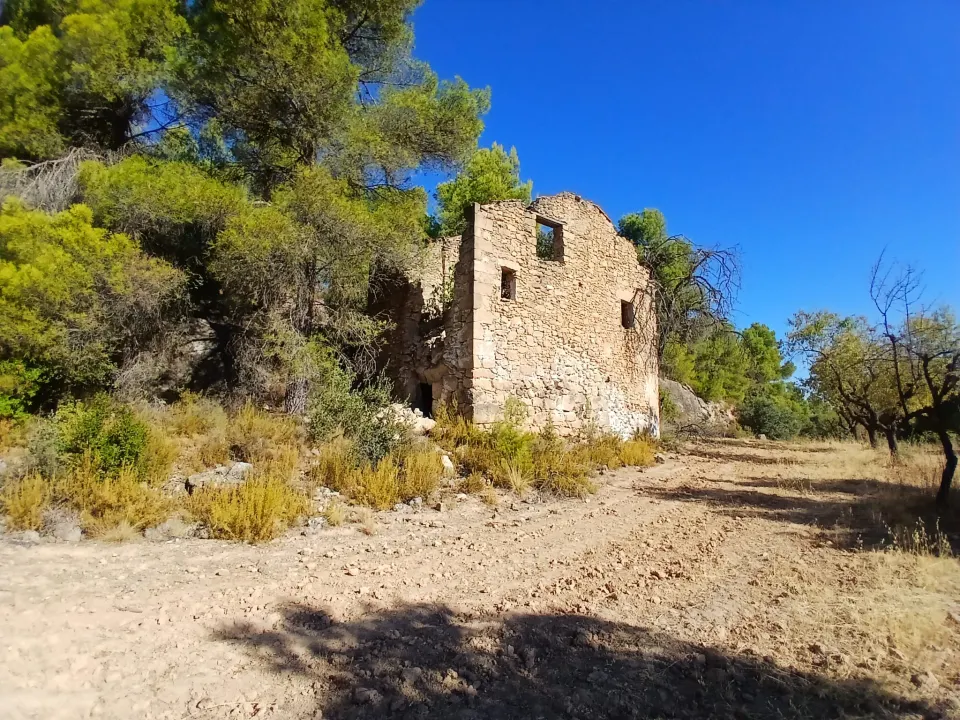 Finca rústica con maset en Arnes