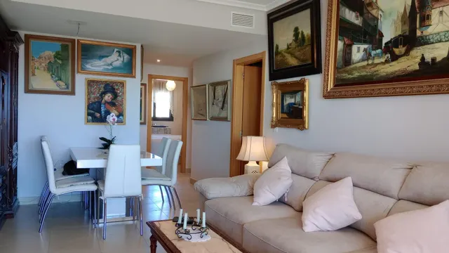Apartamento de esquina con 2 terrazas 100m2 +16m2 y vistas espectaculares al mar y Benidorm. — 15