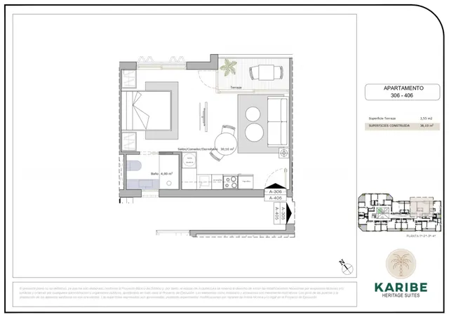 Villa 1 habitación 41m² en venta - LA PUNTICA — 15