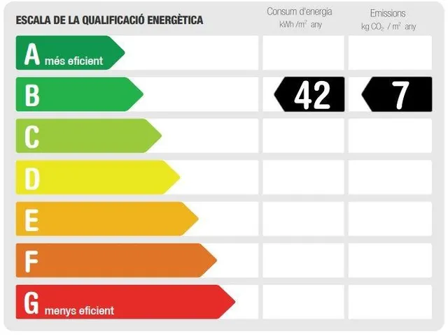 Acogedor piso de dos dormitorios, balcón y terraza comunitaria en alquiler en La Salut — 43
