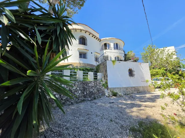 Villa mediterránea con vistas al mar y al valle en Benissa C - foto 2