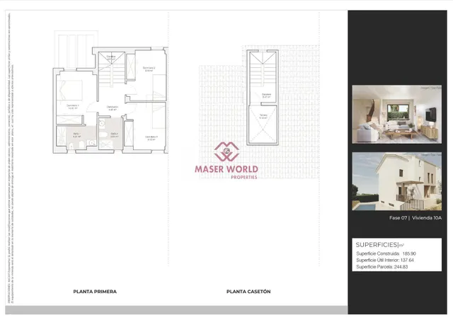 Exclusivas villas adosadas de nueva construcción con piscina privada y garaje en La Nucía — 12