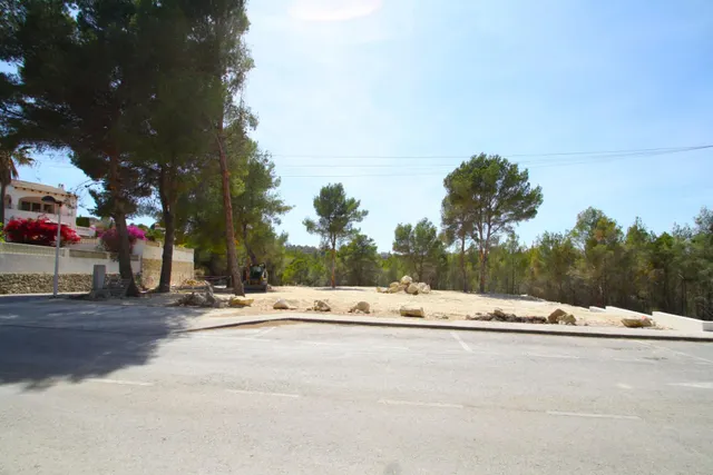 Parcela en Moraira libre de construcción