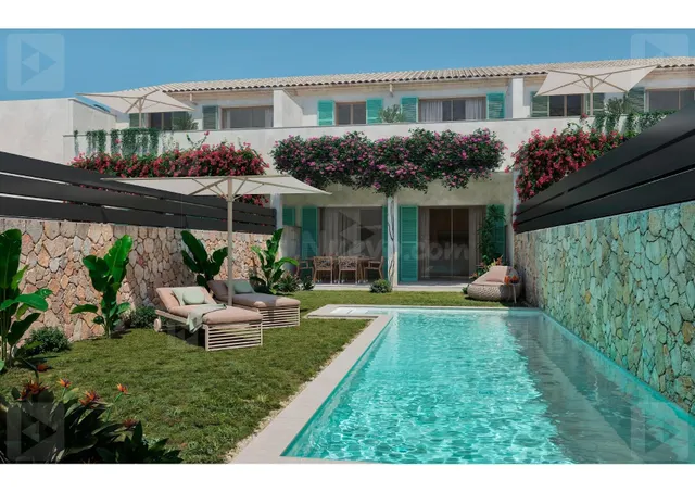 Exclusiva vivienda de obra nueva con piscina privada en Ses 