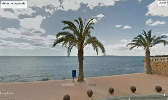Espectacular parcela Urbana en primerisima linea del mar, zona Cala Cantalar — 5