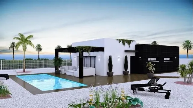 Villa 2 dormitorios 2 baños, piscina privada en Cabuzana, Ve