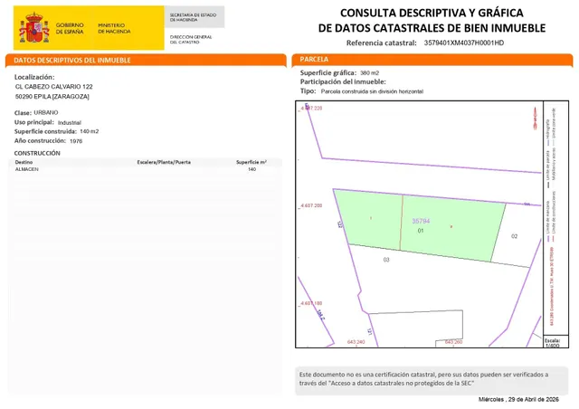 Venta de suelo con construcción en Epila — 10