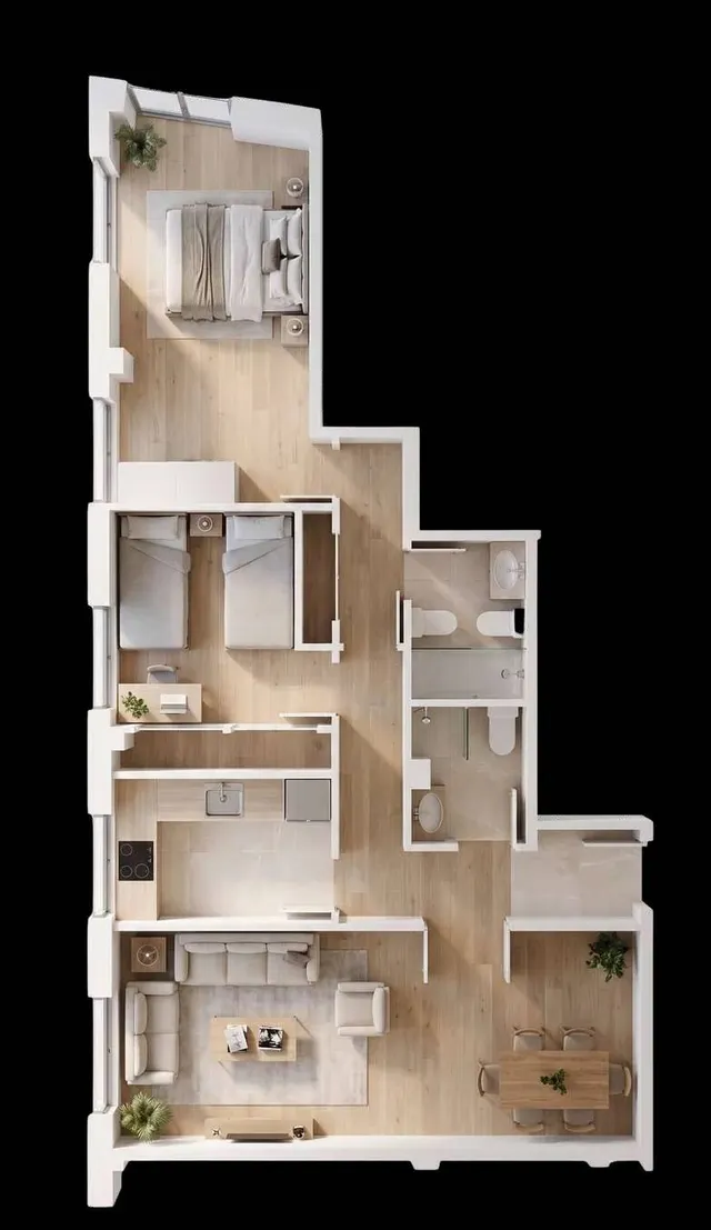 Piso en planta baja en "EDIFICIO MÁLAGA" — 14