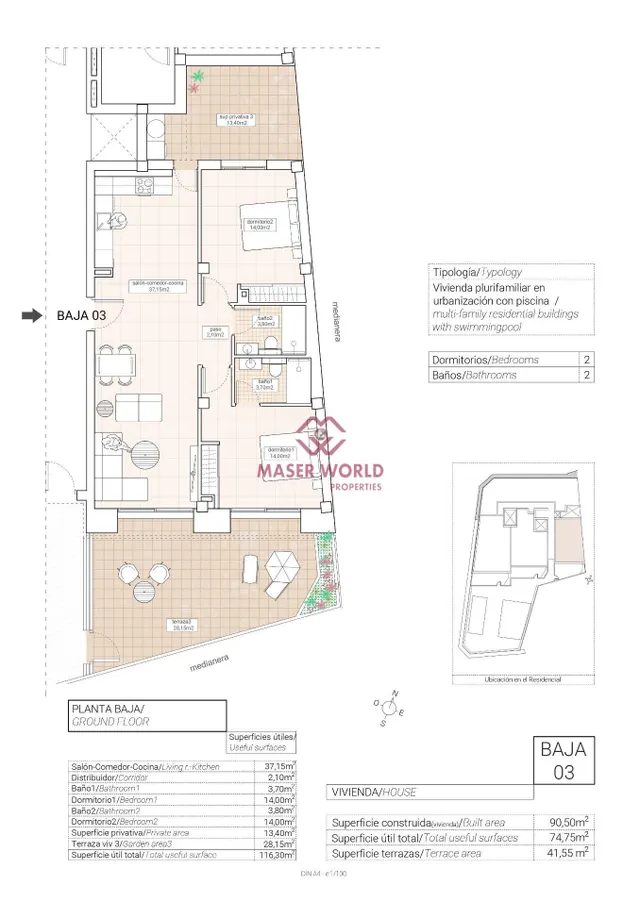 Exclusivos Apartamentos de Obra Nueva con Vistas a los Viñedos en Hondón de las Nieves — 9