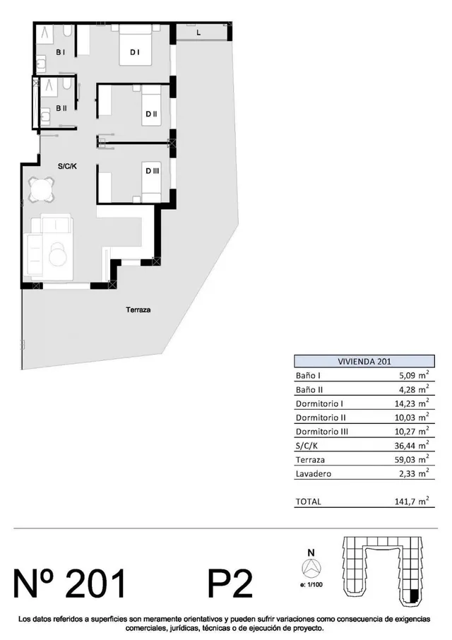 Apartamento 3 habitaciones 80m² en venta - Pueblo 9 — 15