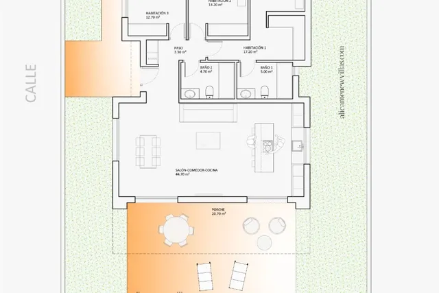Villa 3 habitaciones 108m² en venta - La montanosa — 15