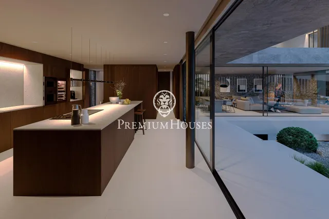 Espectacular proyecto de casa de diseño y ultra eficiente en venta en Teià — 6