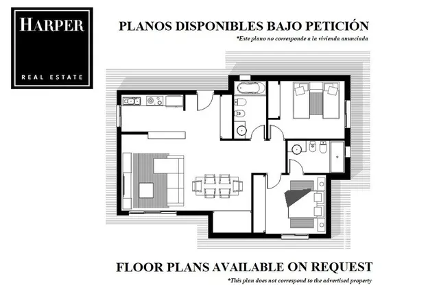 Piso reformado en el Born con 2 dormitorios disponible — 40