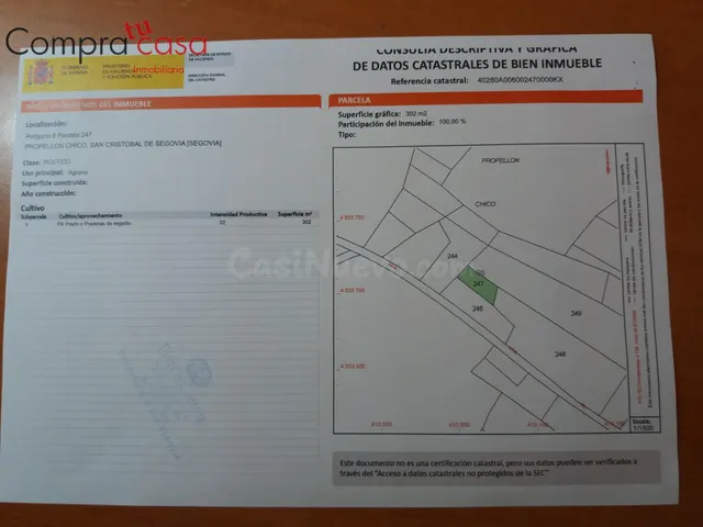 VENTA.-.LOTE DE FINCAS RUSTICAS EN SAN CRISTOBAL-SEGOVIA - foto 3