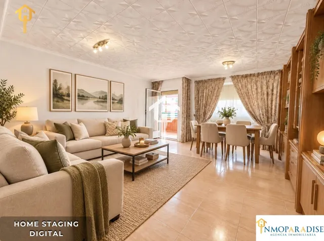 PISO EN VENTA EN ALICANTE. ZONA DE LA FLORIDA. 134m2 CON 4 h