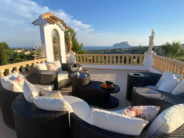 ✓Espectacular Villa con Vistas al Mar en Benissa Costa, Costa Blanca. — 15