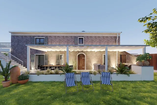 Finca rústica con encanto y proyecto aprobado en Santa Marga - foto 2