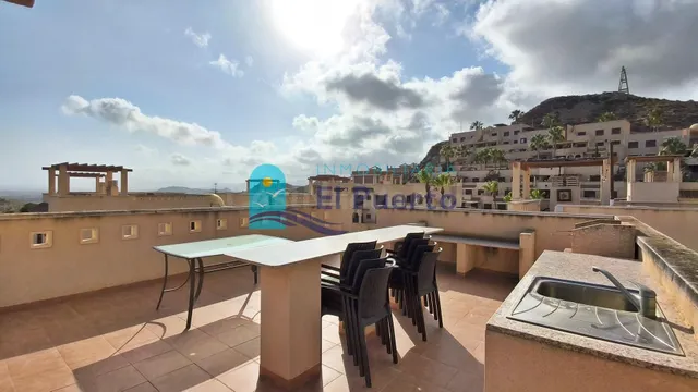 ÁTICO CON SOLÁRIUM Y PISCINA EN LOS COLLADOS, ÁGUILAS - REF  - foto 4
