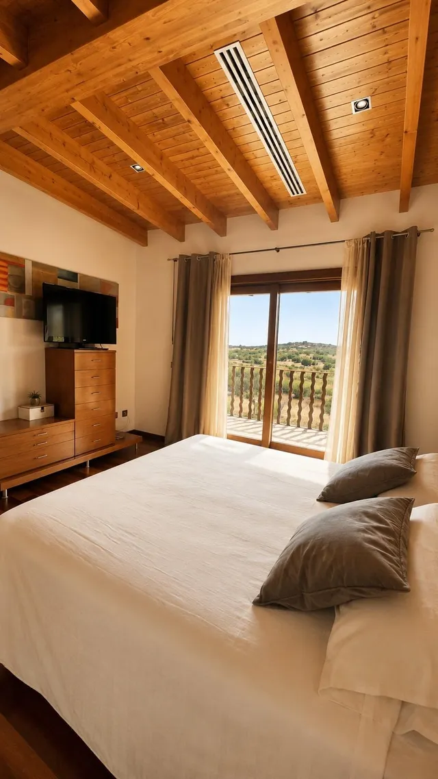 Espectacular finca con piscina infinity y vistas a la Serra de Tramuntana en Alaró — 11