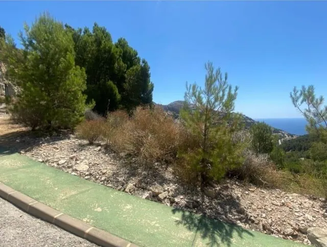 Vistas al mar,2 terrenos juntos en ALTEA se puede hace 2 chalets, en venta OPORTUNIDAD! — 6