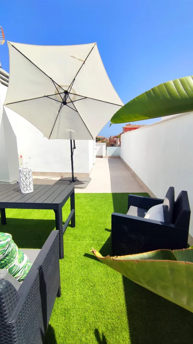 Adosado de obra nueva con piscina privada en San Javier -Mur - foto 3
