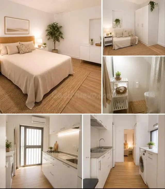 Apartamento a estrenar en alquiler en el barrio de Amate. DU
