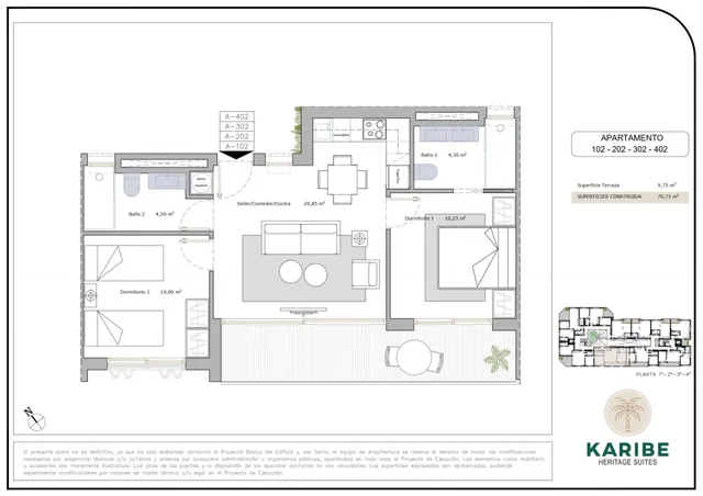 Villa 1 habitación 41m² en venta - LA PUNTICA — 21