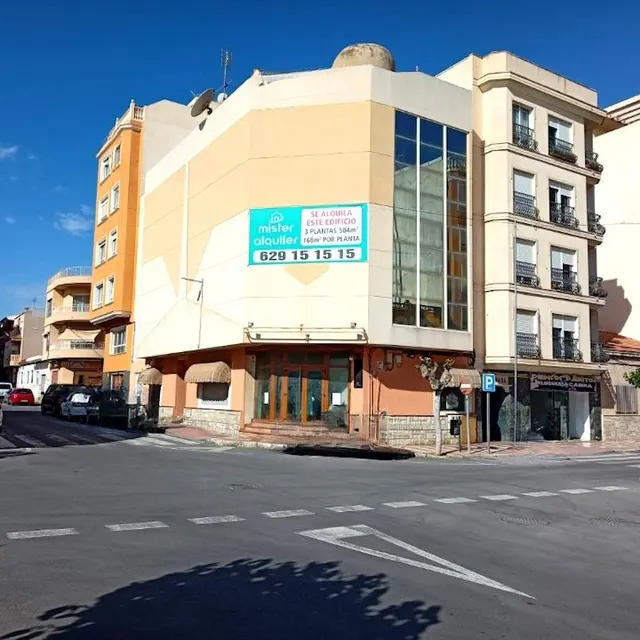 LOCAL COMERCIAL EDIFICIO DE PLANTA BAJA Y 2 ALTURAS EN EL CE