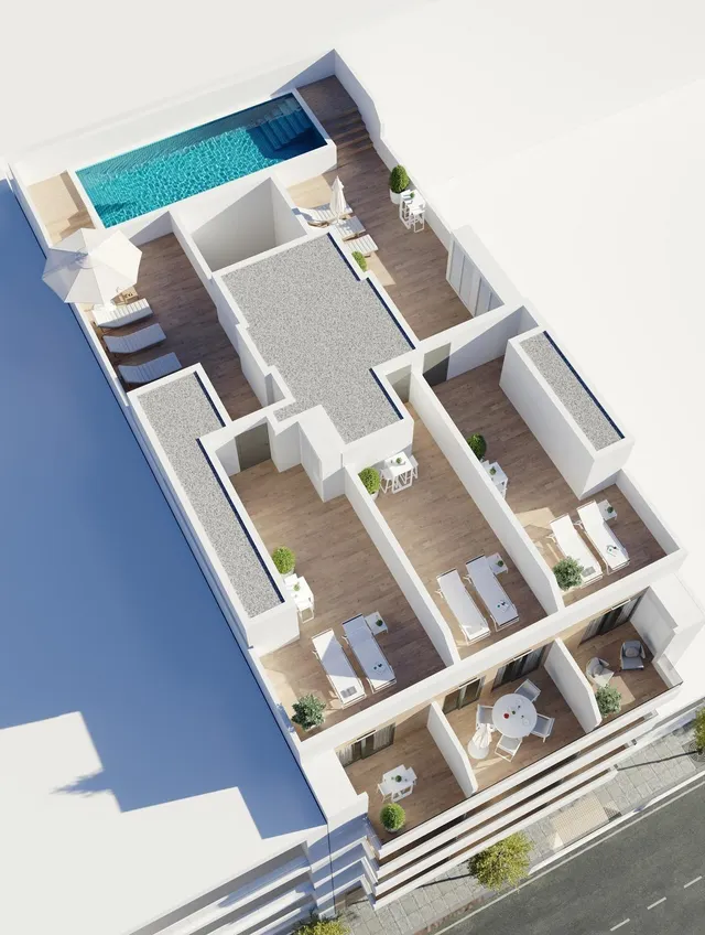 Apartamentos de nueva construcción en Torrevieja A solo 600 m de la Playa del Cura — 13