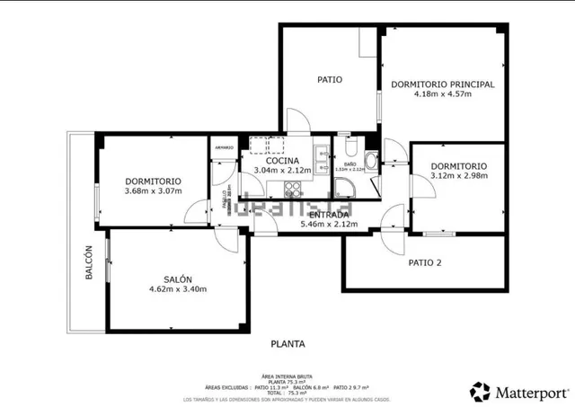 Alquiler de piso 3+1, Benimàmet — 12